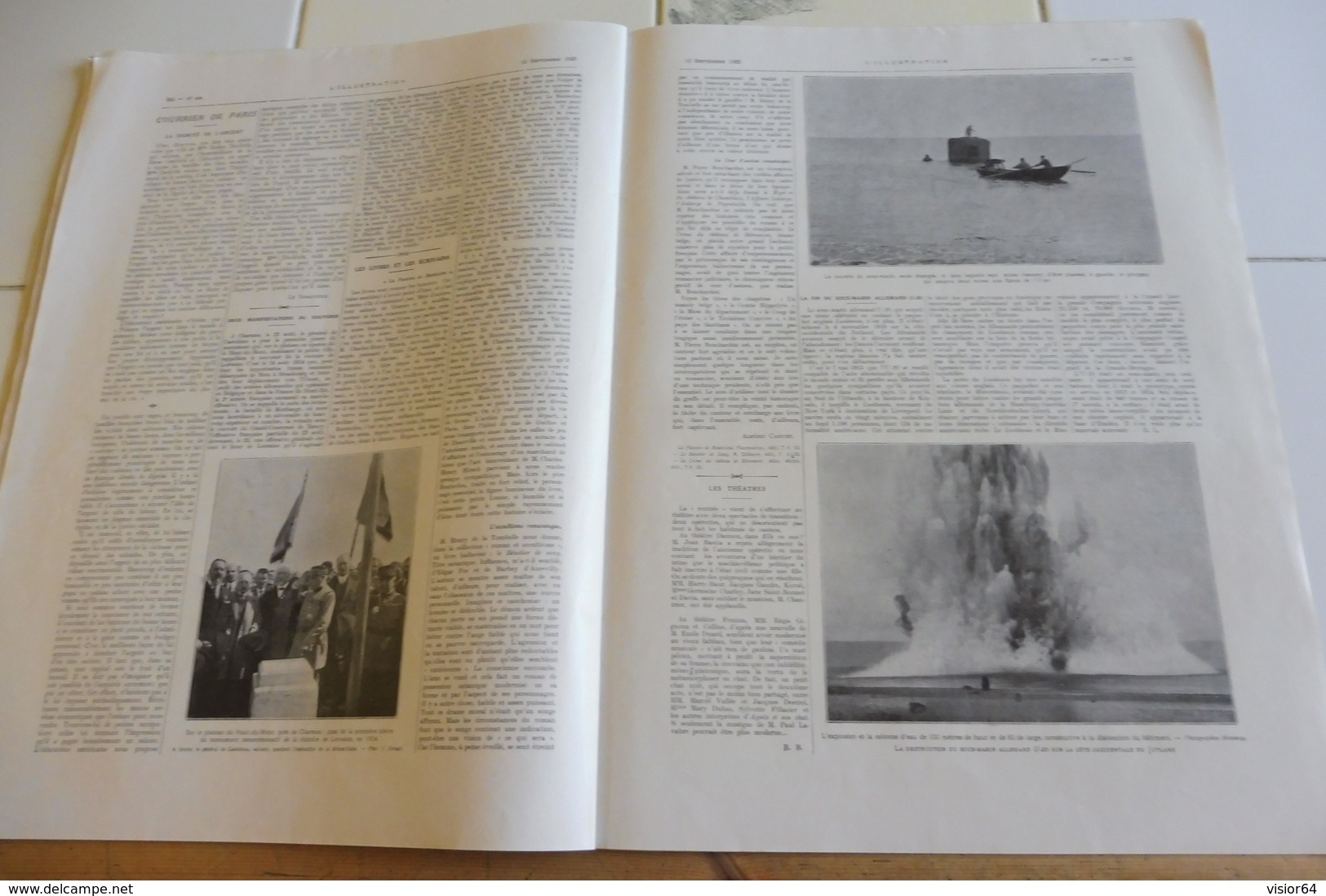 L'ILLUSTRATION 12 SEPTEMBRE 1925-OPERATIONS MAROC BRANES-INSURRECTION DRUZE-ELEPHANTS-EAN A PARIS REPARTITION-ROUSSEAU J