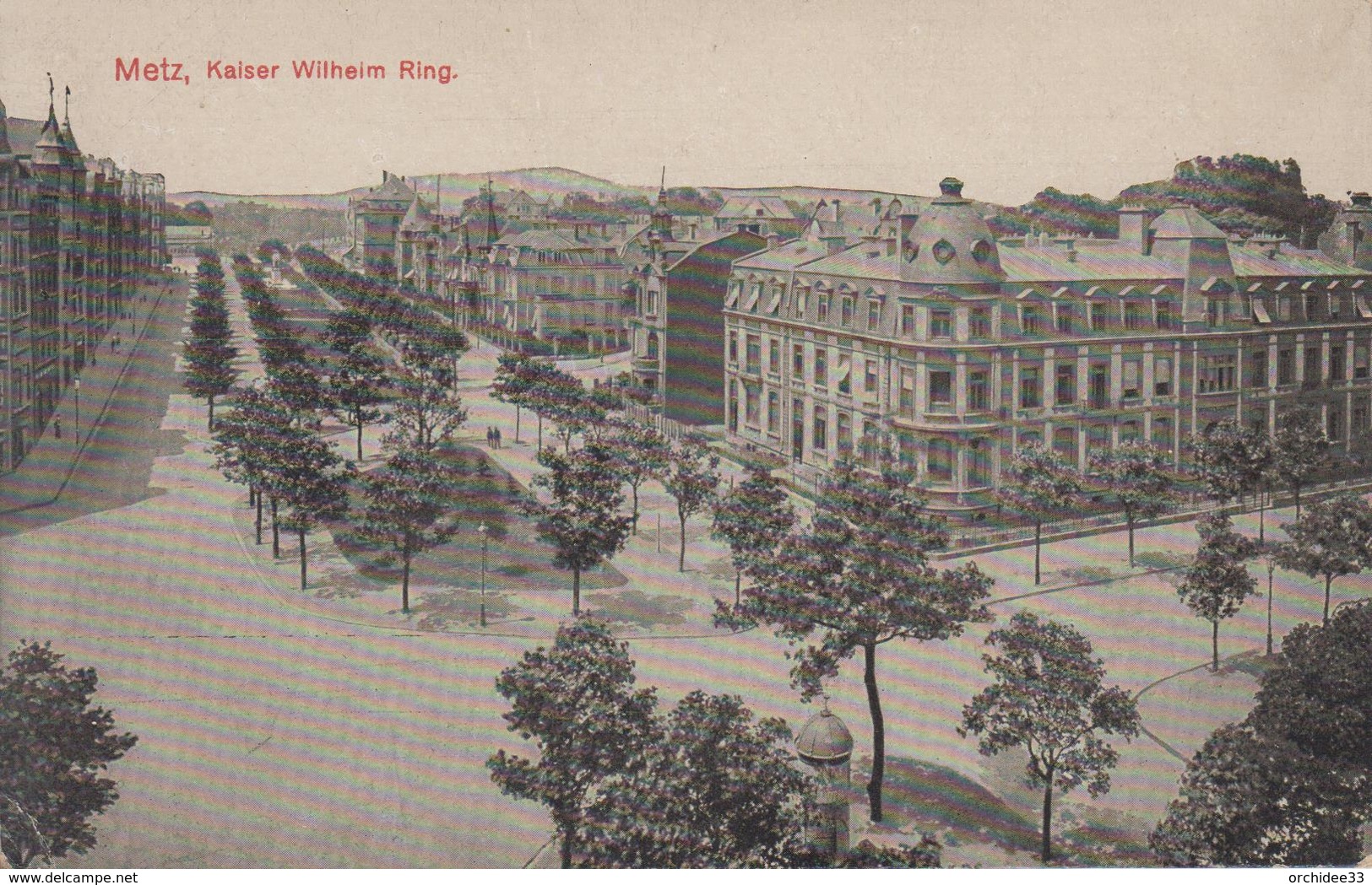 CPA Metz - Kaiser Wilheim Ring - Metz