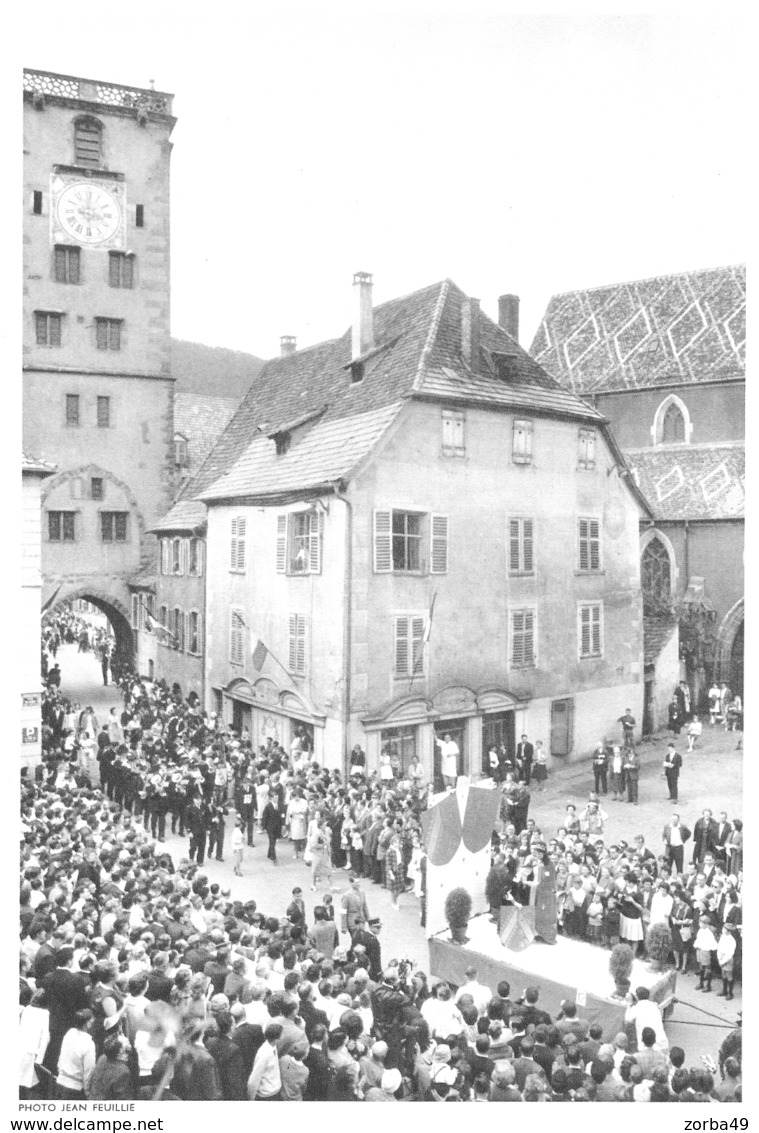 RIBEAUVILLE Cortège Folklorique 1966 - Zonder Classificatie