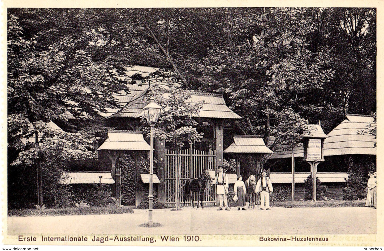 AUSTRIA / WIEN - 1910 : ERSTE INTERNATIONALE JAGD AUSSTELLUNG / EXPOSITION De CHASSE / HUNTING EXHIBITION (aa614) - Caccia