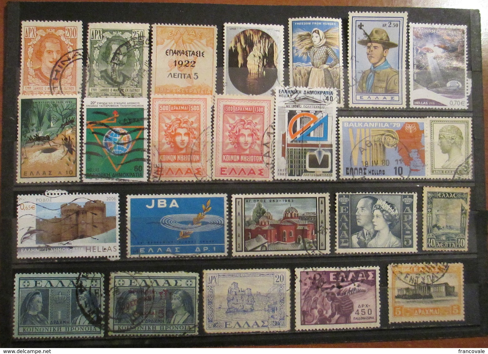Grecia Greece 1912 - 2008 Lot Various Used - Collections