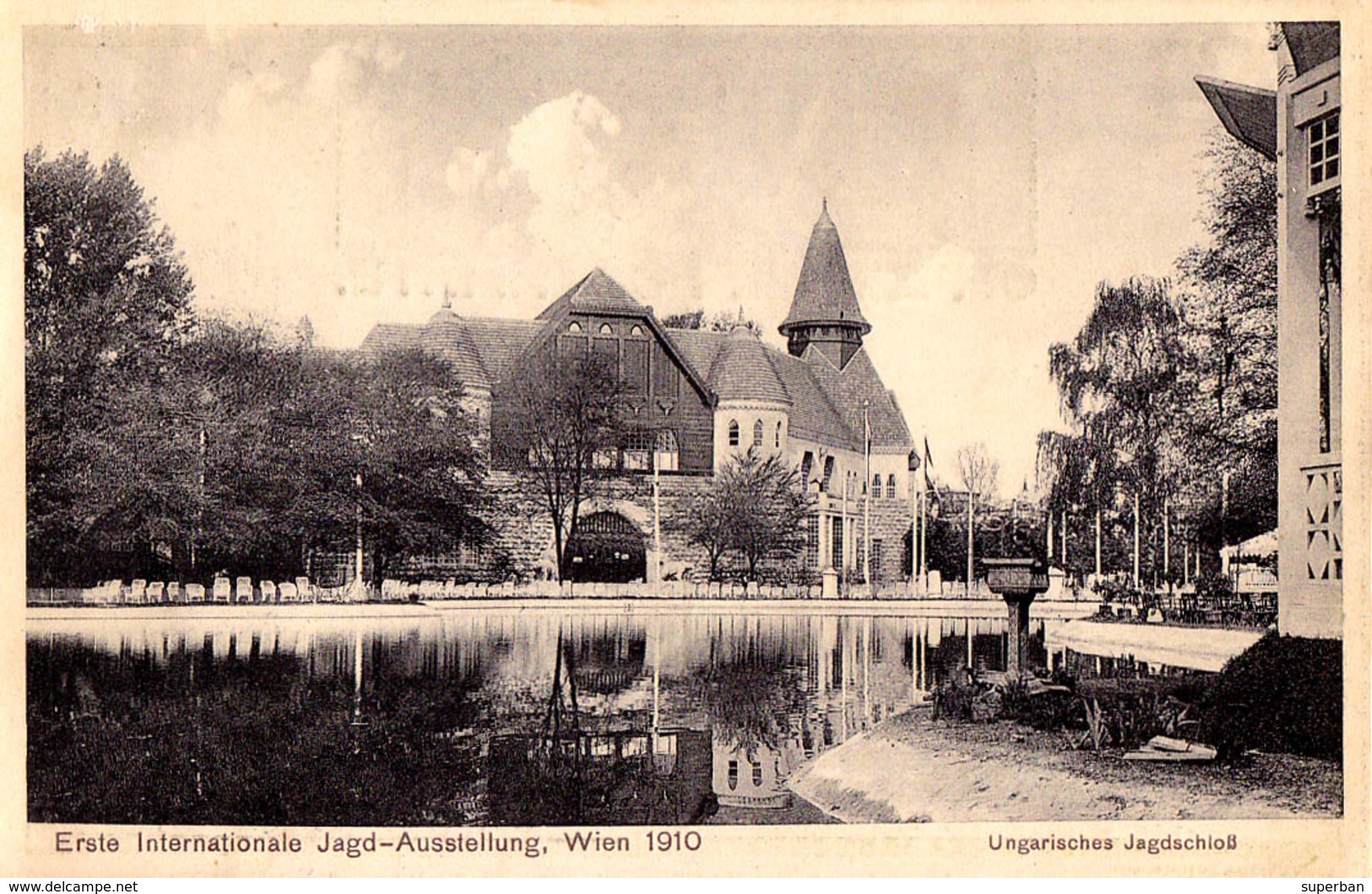 AUSTRIA / WIEN - 1910 : ERSTE INTERNATIONALE JAGD AUSSTELLUNG / EXPOSITION De CHASSE / HUNTING EXHIBITION (aa618) - Caccia