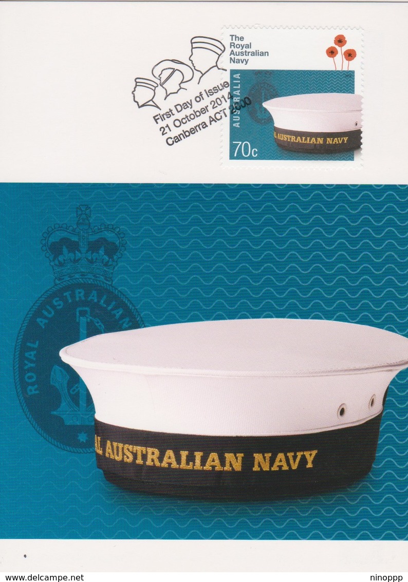 Australia 2014 Armed Forces,The Royal Australian Navy, Maximum Card - Maximumkaarten