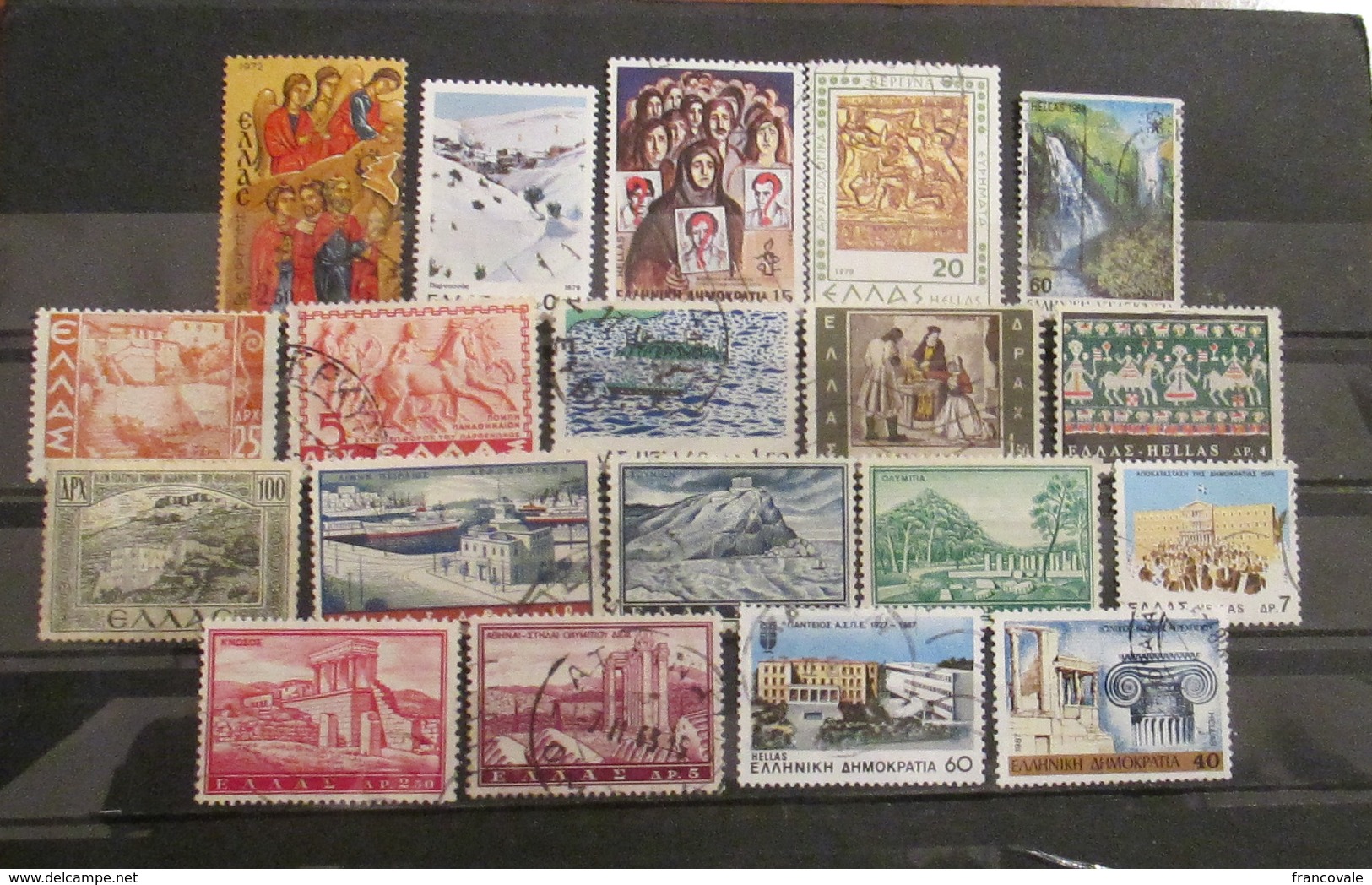 Grecia Greece 1947 - 1987 Lot Various Used - Collections