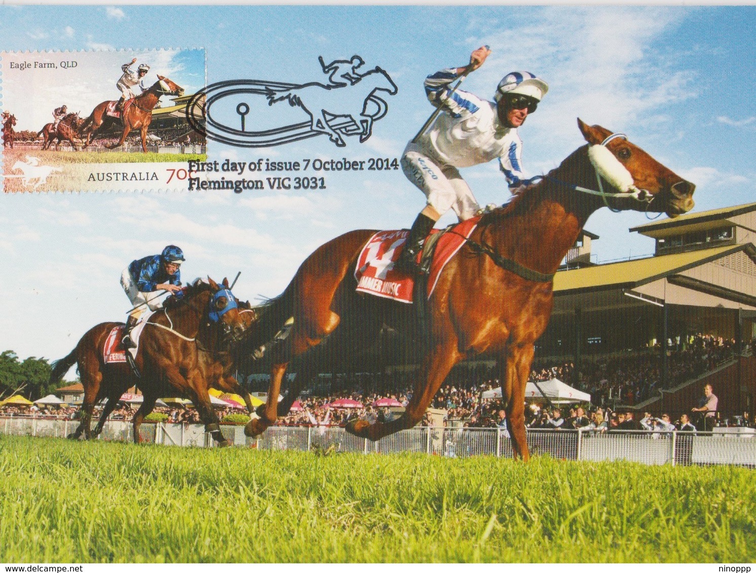 Australia 2014 Equestrian Events,Eagle Farm, Maximum Card - Cartoline Maximum