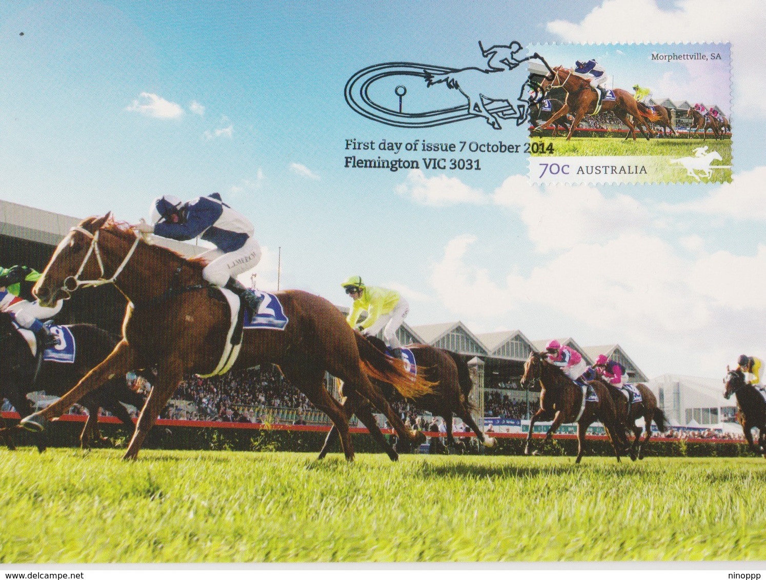 Australia 2014 Equestrian Events,Morphettville, Maximum Card - Maximumkaarten