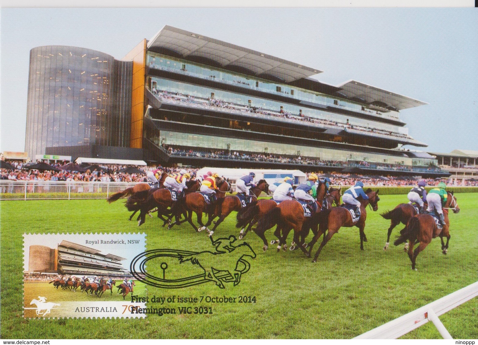 Australia 2014 Equestrian Events,Royal Randwick, Maximum Card - Maximum Cards