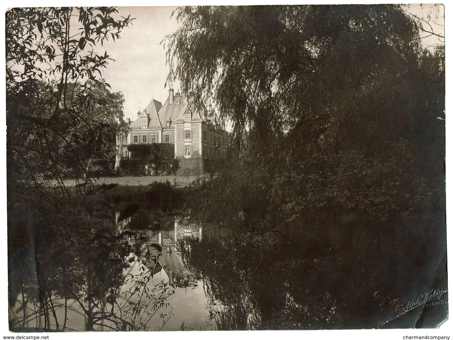 Lot 3 Photos Du Château Ungerstein à Guebwiller Alsace Haut-Rhin - 3 Scans - Lieux