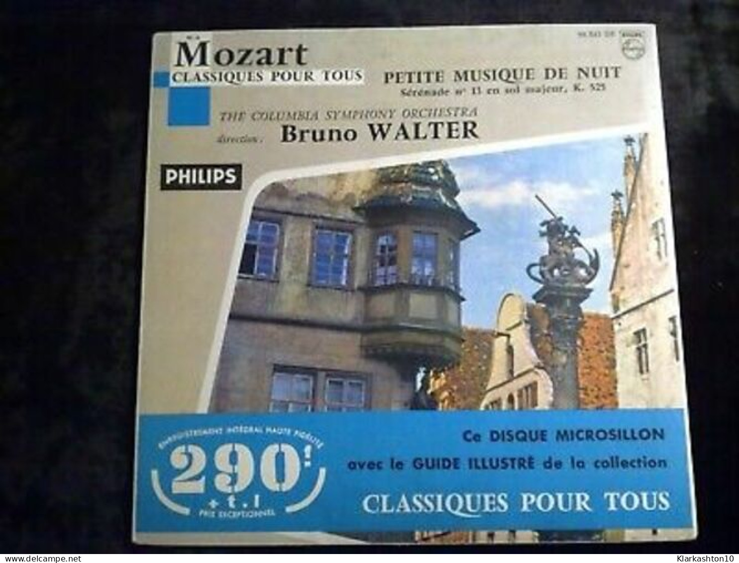 Mozart Petite Musique De Nuit Direction Bruno Walter 45T 99 843 - Unclassified