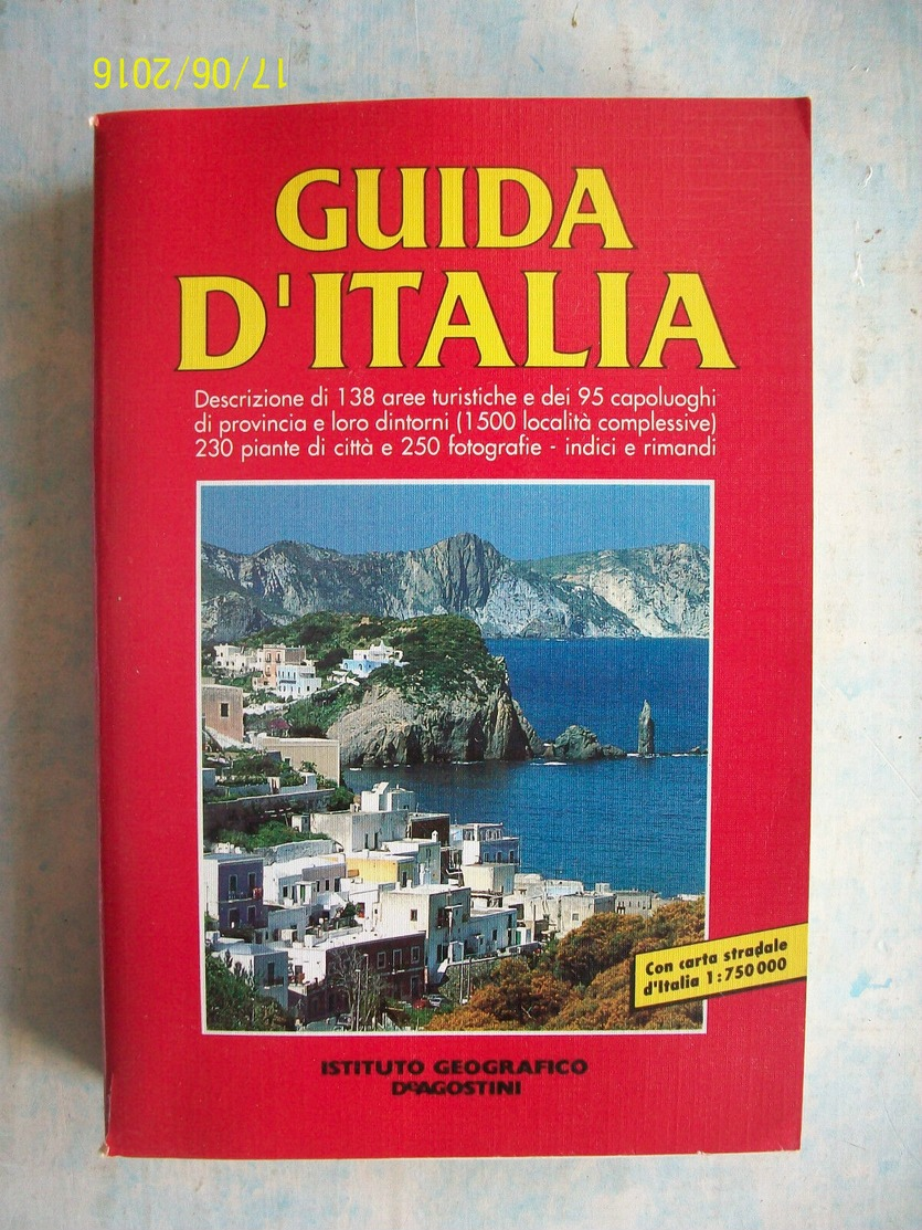 GUIDA D'ITALIA=1500 LOCALITA'+230 PIANTE CITTA'+250 FOTOGRAFIE+CARTA STRADALE - Turismo, Viaggi