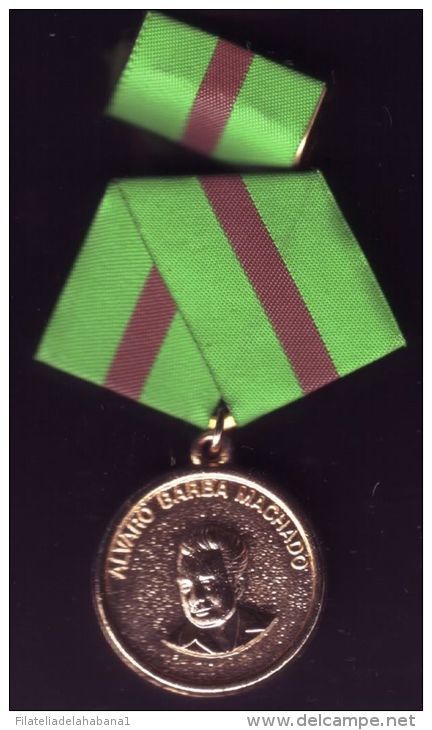 *O81 CUBA MEDAL ALVARO BARBA MACHADO - Autres & Non Classés