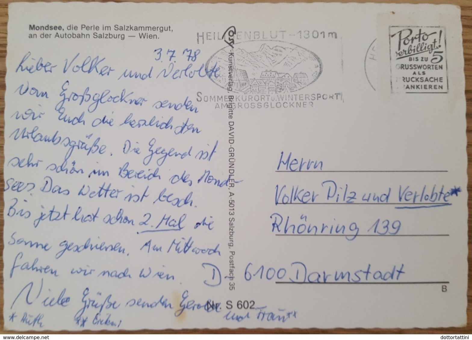 Mondsee, Salzkammergut, An Der Autobahn Salzburg-Wien - Österreich   Vg A2 - Mondsee