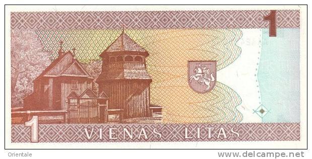 LITHUANIA P. 53a 1 L 1994 UNC - Lithuania