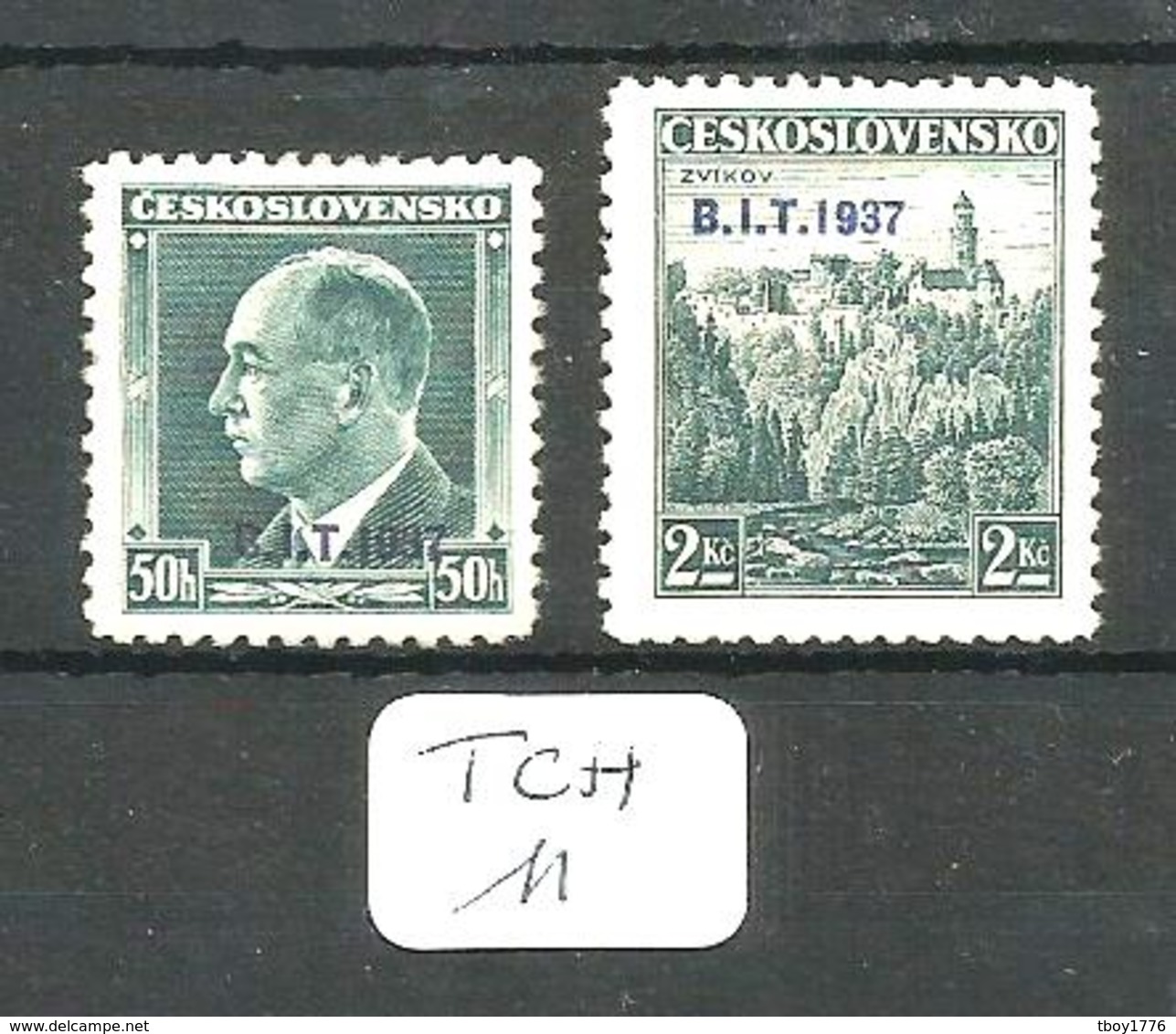 TCH YT 332 A En X + 332 C En (x) - Unused Stamps