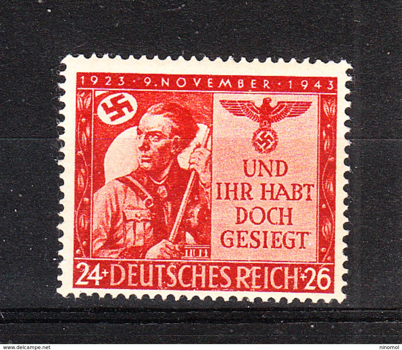 Germania Reich - 1943. Il Nazionalsocialismo. Hitler's National Socialism. MNH, Fresh - Seconda Guerra Mondiale