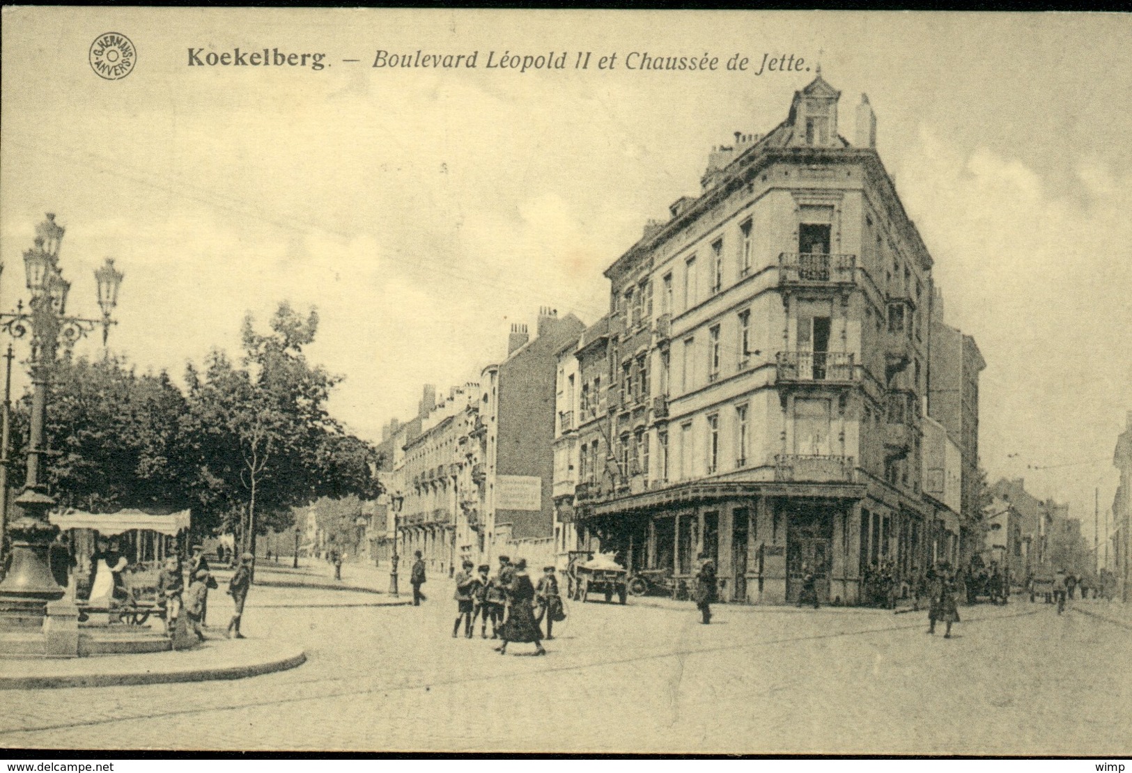 KOEKELBERG :  Bd Léopold II Et Chaussée De Jette  /  Marchand De Glaces - Koekelberg