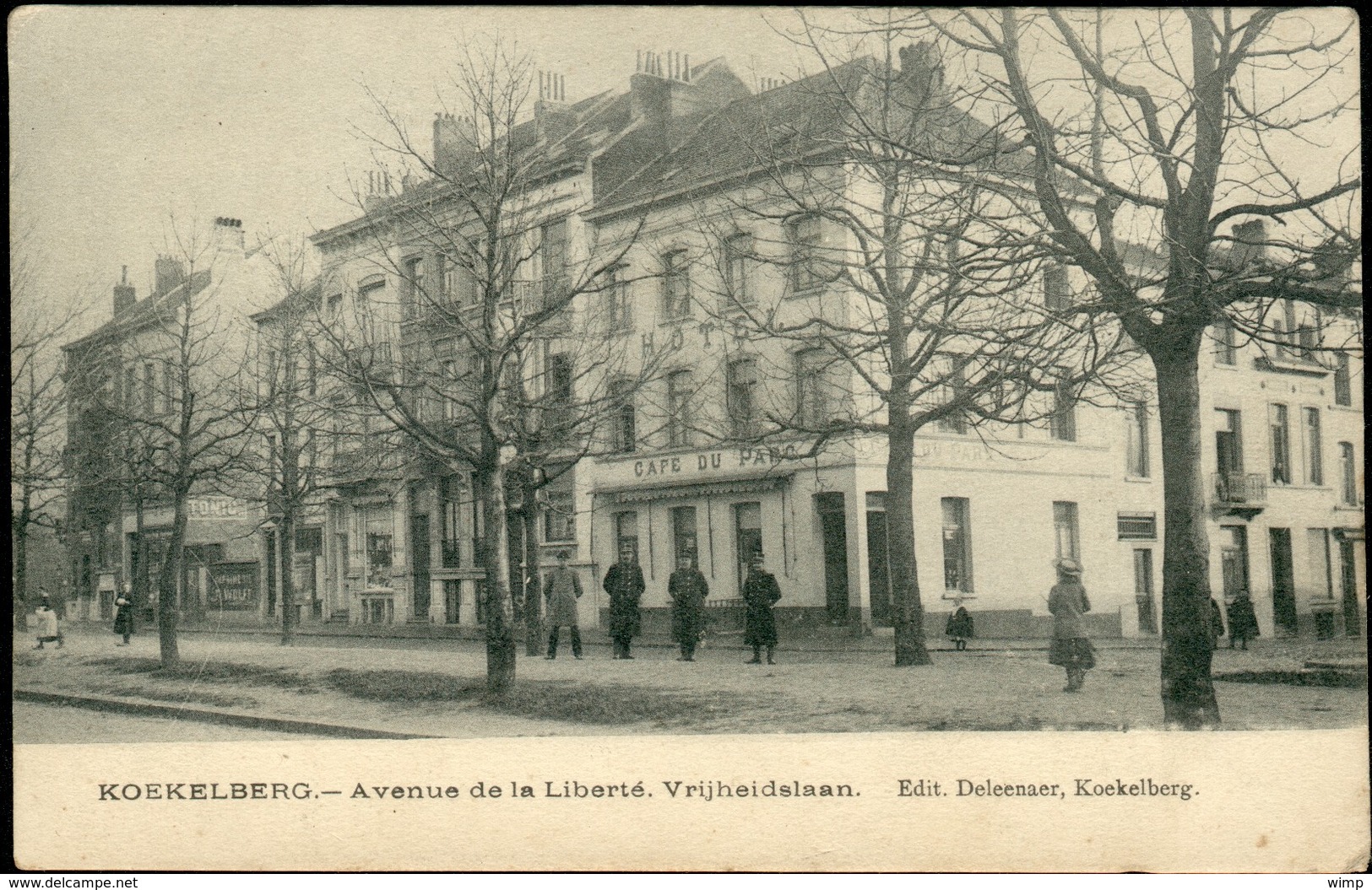 KOEKELBERG :  Avenue De La Liberté - Vrijheidslaan   // Hôtel-Café DU PARC - Koekelberg