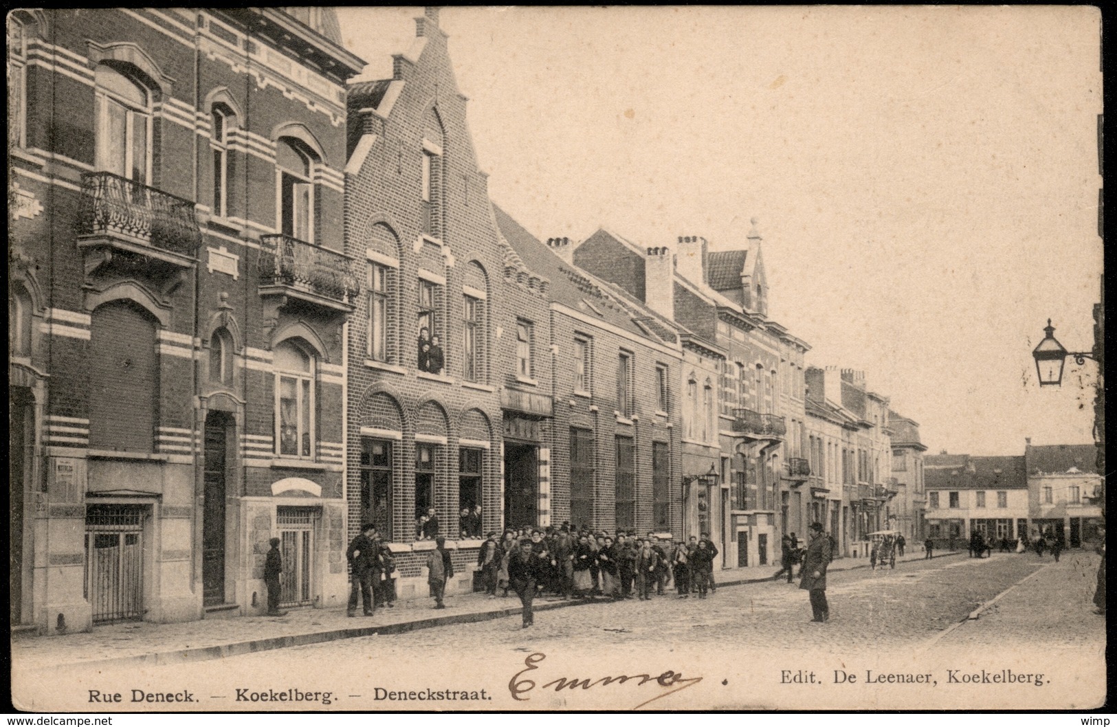 KOEKELBERG :  Rue Deneck   /  BIscuiterie VICTORIA - Koekelberg