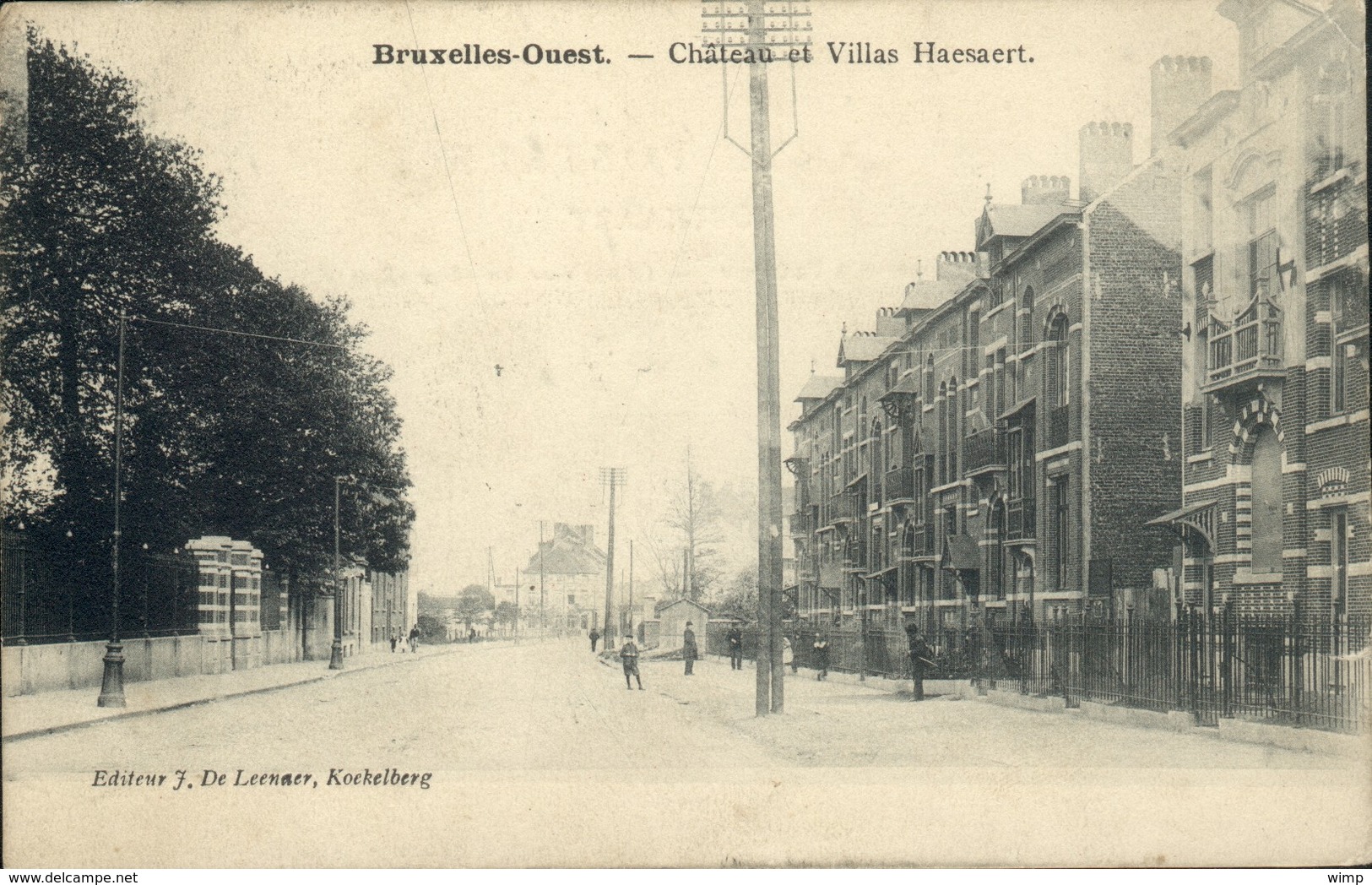 Molenbeek : Chaussée De Gand : Château Et Villas HAESAERT - St-Jans-Molenbeek - Molenbeek-St-Jean