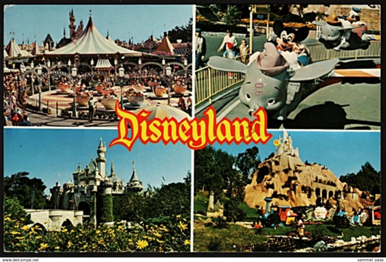 Disneyland Anaheim / USA  -  Mehrbild-Ansichtskarte Ca.1975   (9908) - Anaheim