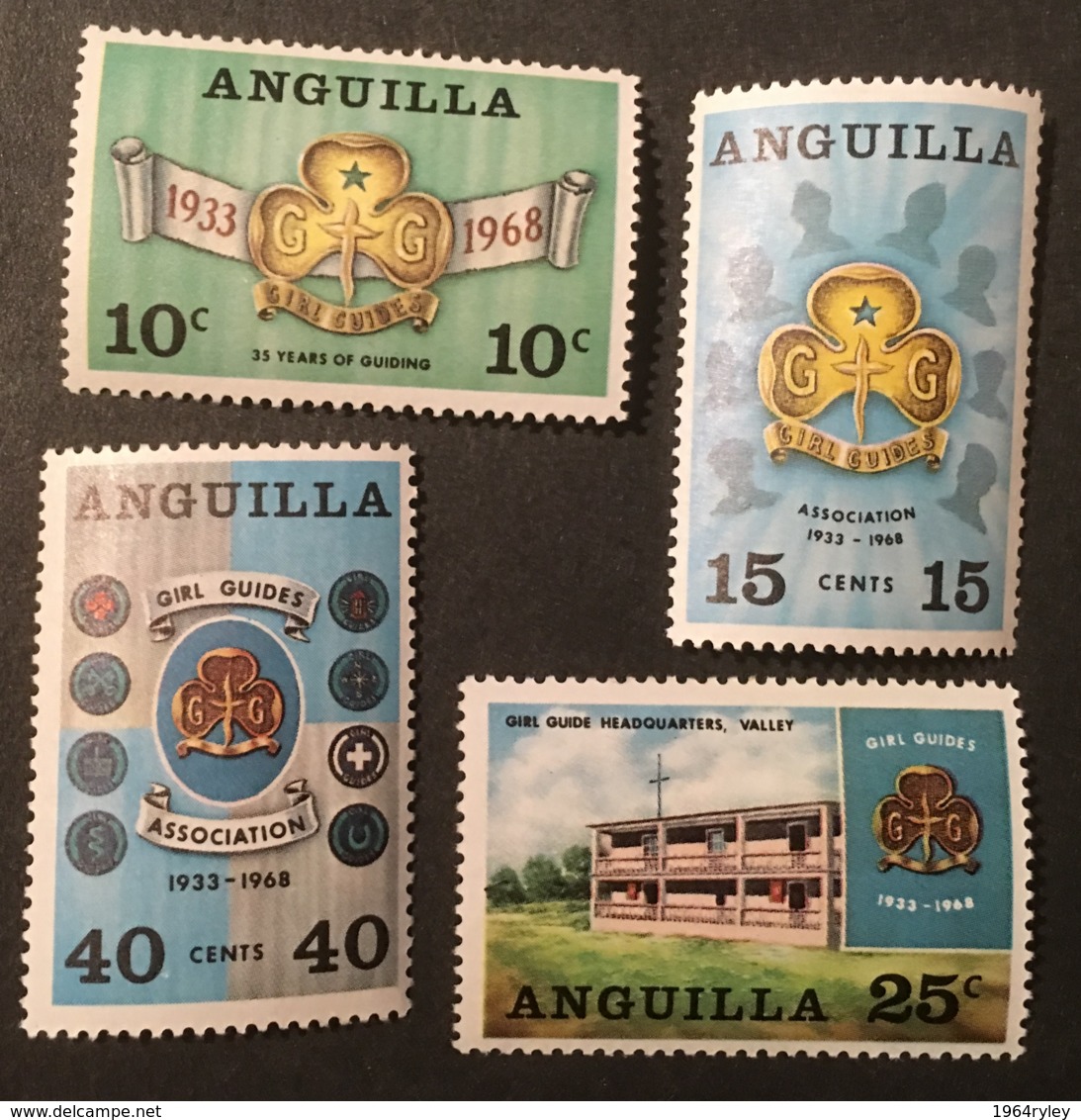 ANGUILLA - MNH** - 1968 - # 40/43 - Anguilla (1968-...)