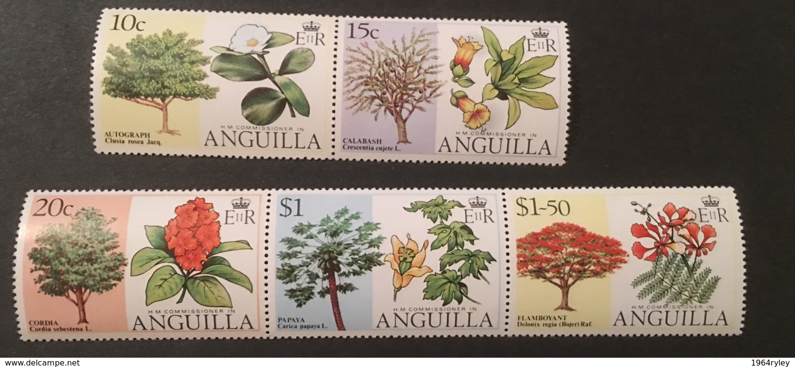 ANGUILLA - MNH** - 1976 - # 248/252 - Anguilla (1968-...)