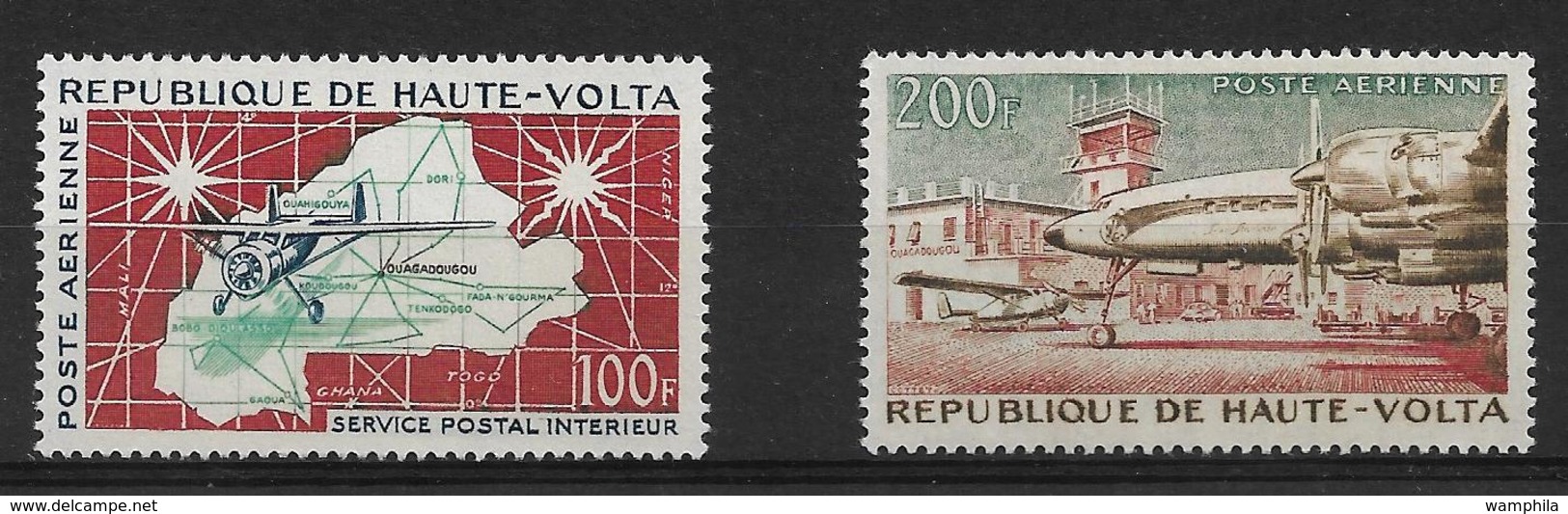 Hte Volta, Lot De P.A. + Blocs, Cote YT Cote 95,30€ - Haute-Volta (1958-1984)