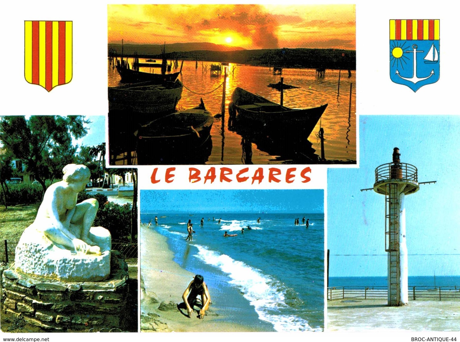 LOT N°1131 - LOT DE 18 CARTES DE BARCARES - Port Barcares