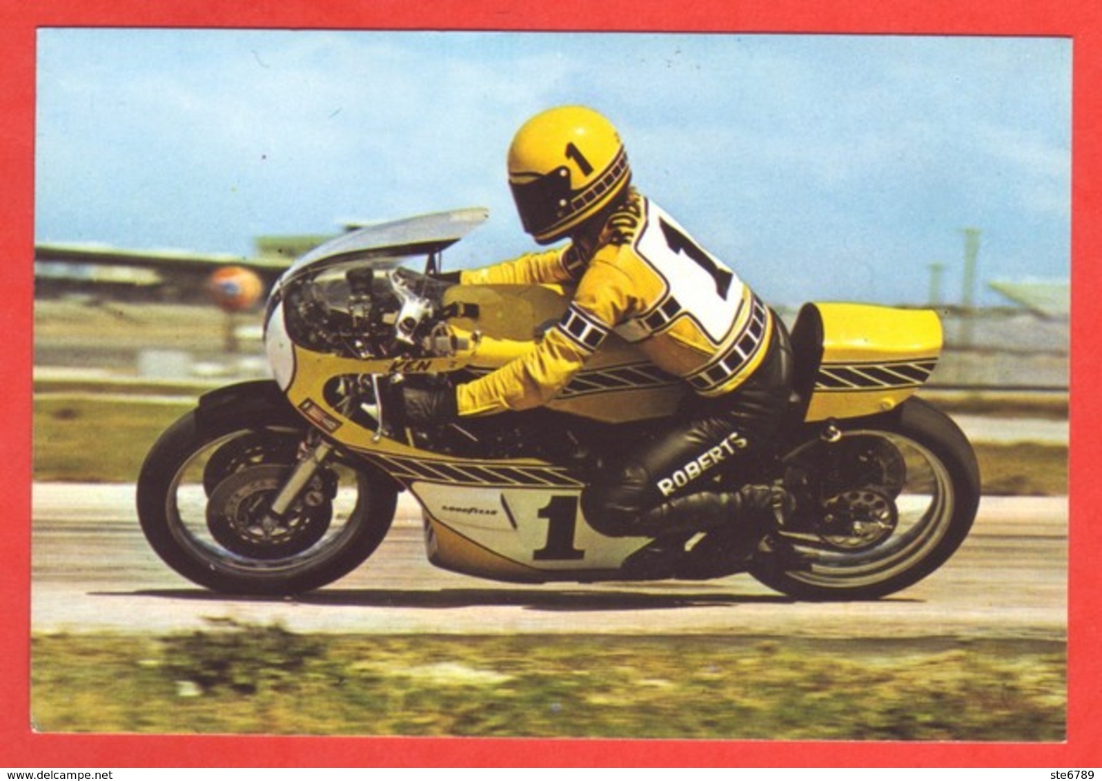 CP Moto Courses Sur Route Pilote KENNY ROBERTS - Motociclismo