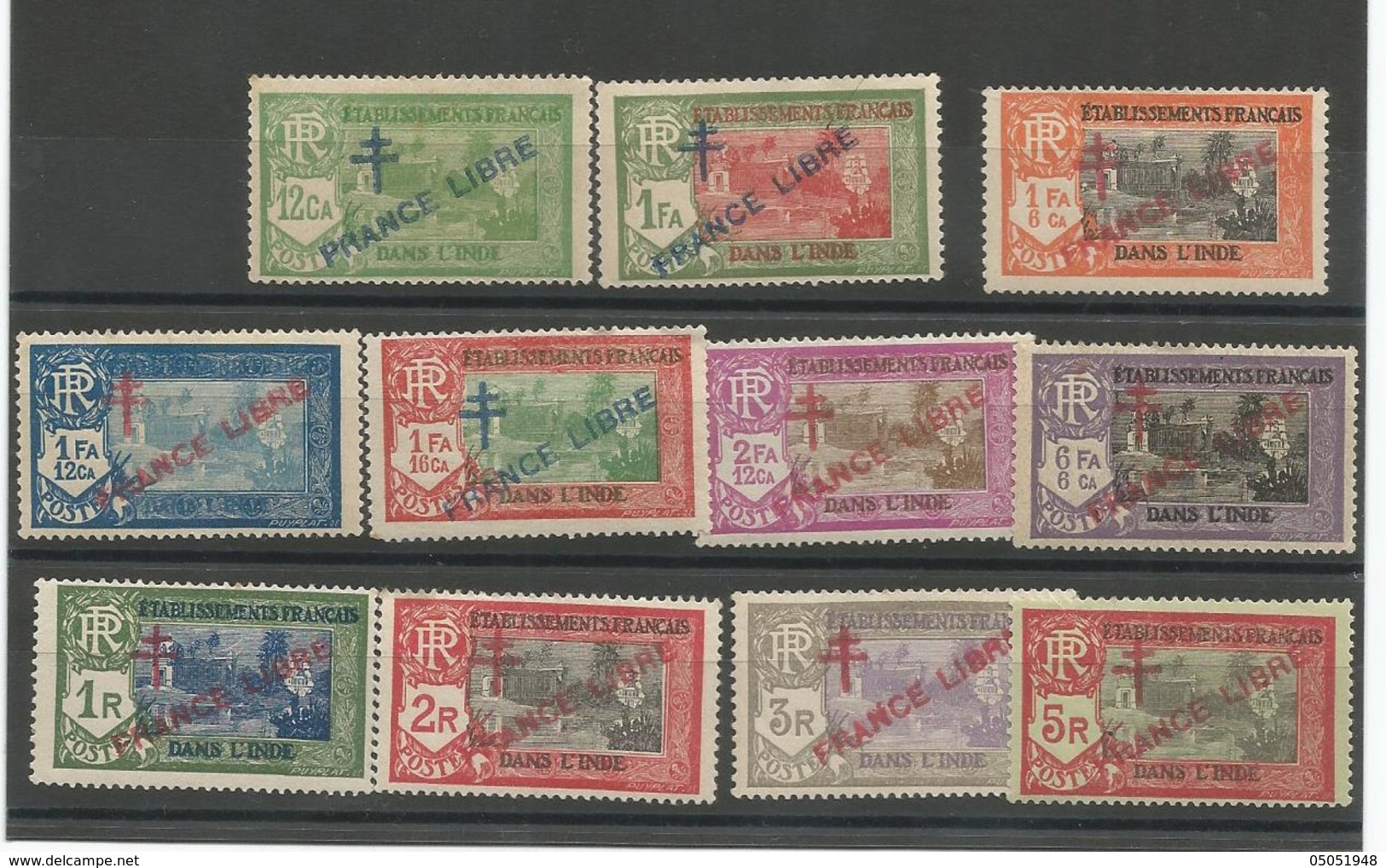 160/170   France Libre    Luxe Sans Charniéres (boitsorbla) - Unused Stamps