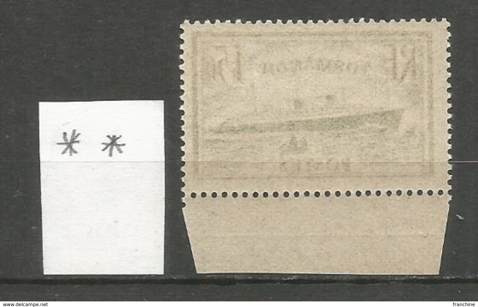 1935-36  - N° 300 ** (MNH) - Bord De Feuille - Unused Stamps