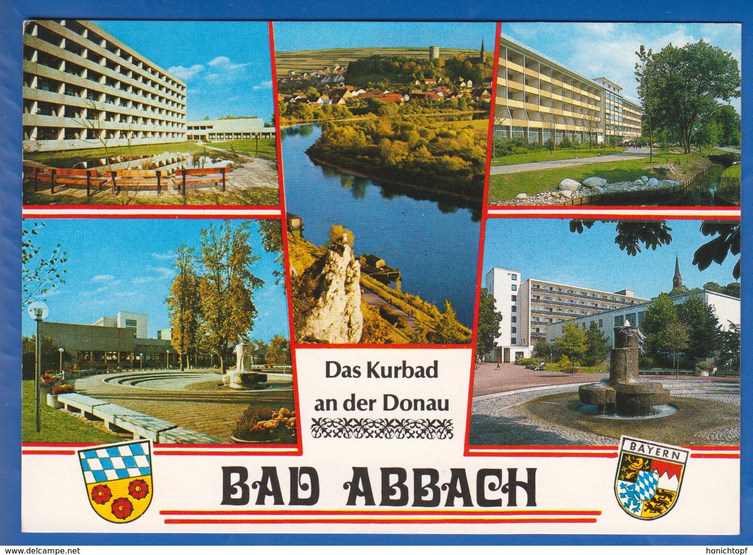 Deutschland; Bad Abbach; Multibildkarte - Bad Abbach