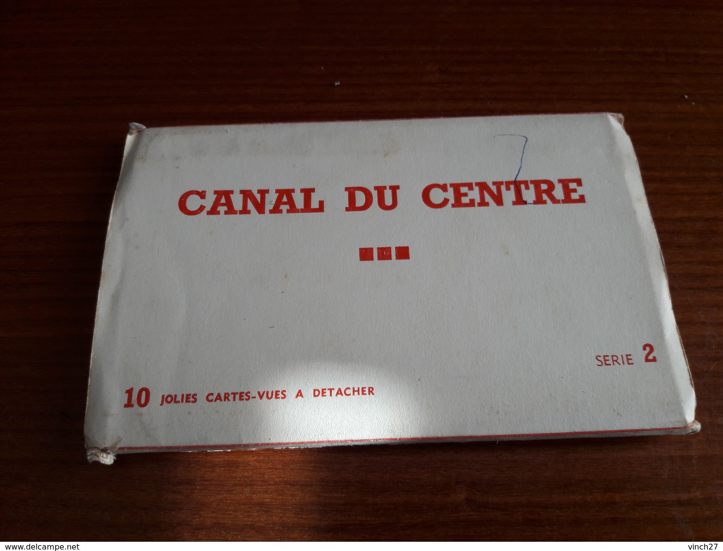 Carnet Lot 10cp Canal Du Centre La Louvière Houdeng Aimeries Bracquegnies Thieu - La Louvière