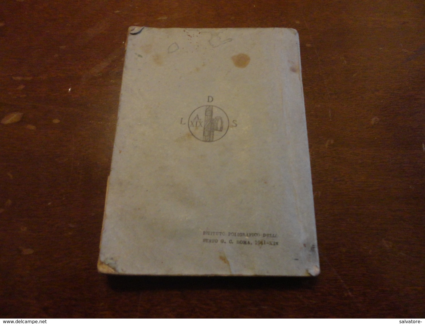 MINISTERO DELLA GUERRA ORDINARIATO MILITARE-MANUALE DEL SOLDATO-1941 - Italian