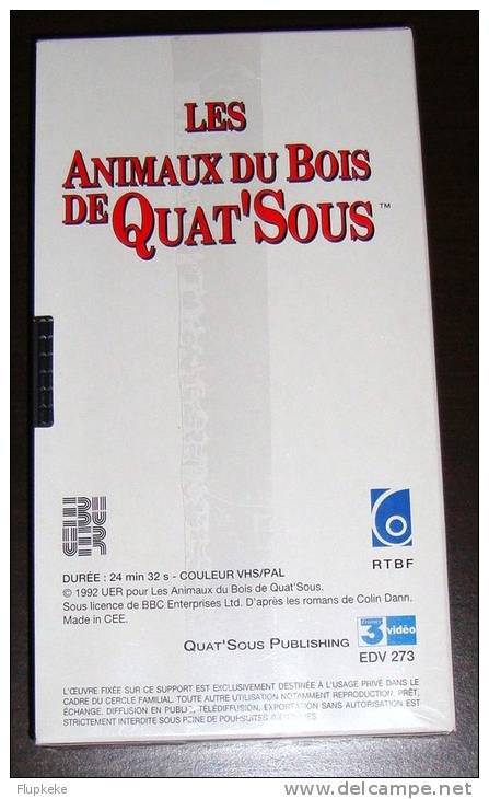 Vhs Pal Les Animaux Du Bois De Quat'Sous 33 Les Visiteurs Version Française - Children & Family