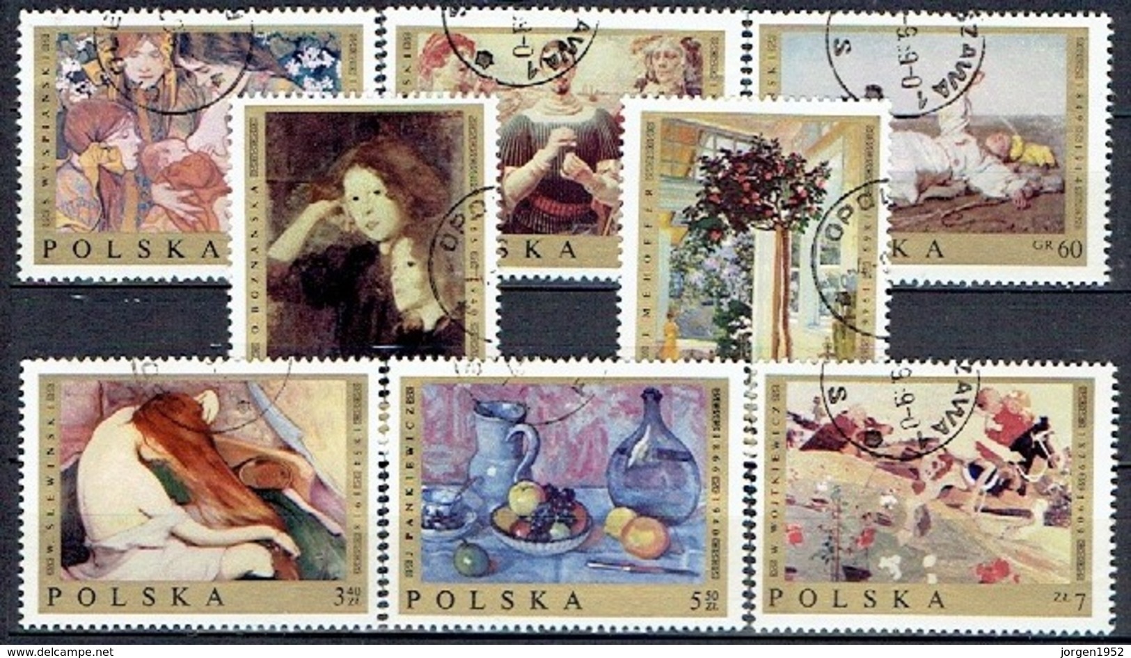 POLAND  #  FROM 1969  STAMPWORLD 1936-43 - Usados