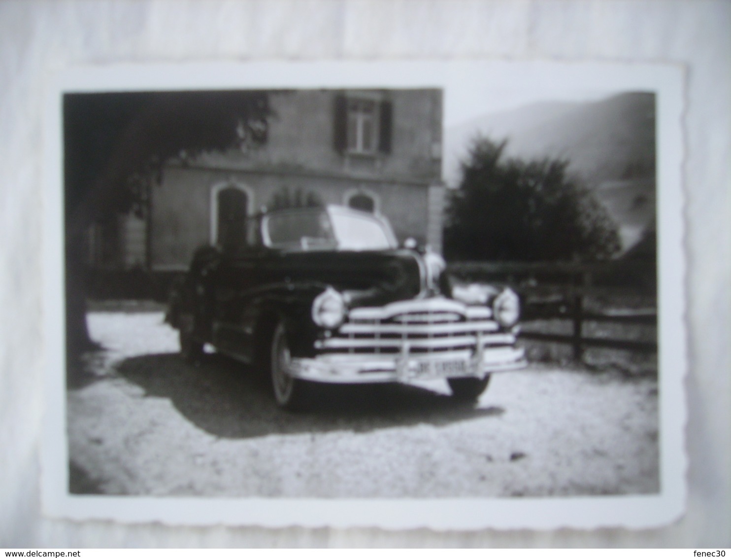 Photo  Vieille Voiture  A Identifier 8,5 X 6,2 - Automobili