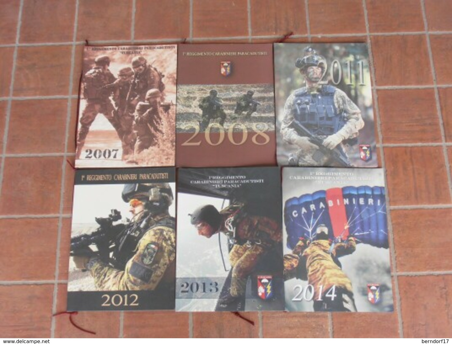 Calendari 1 Reggimento Carabinieri Tuscania - Formato Piccolo : 2001-...