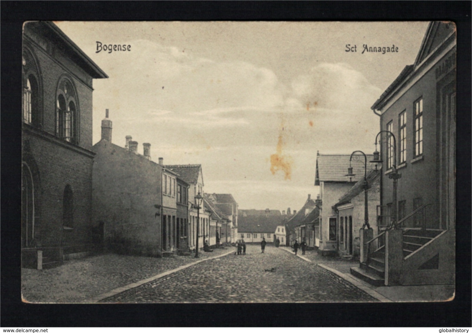 DE1946 - DENMARK - BOGENSE - SCT ANNAGADE - STREET SCENE - Dinamarca