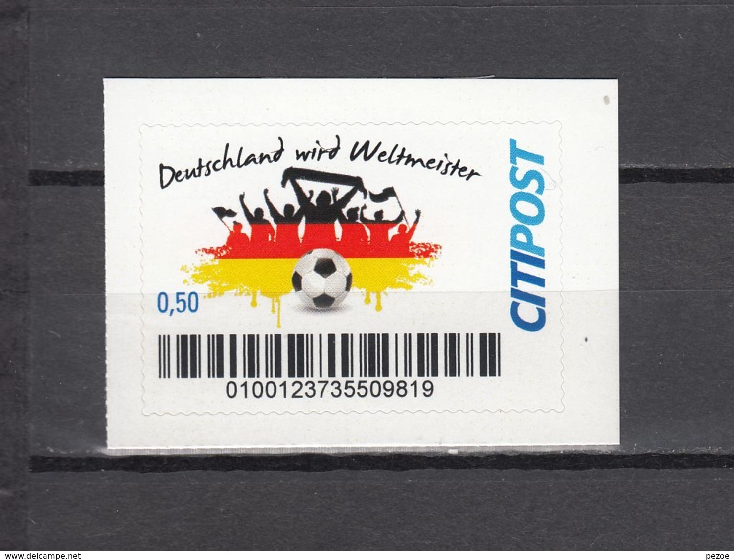 Football / Soccer / Fussball - WM 2014:  Deutschland  Privatpost ** - 2014 – Brazil