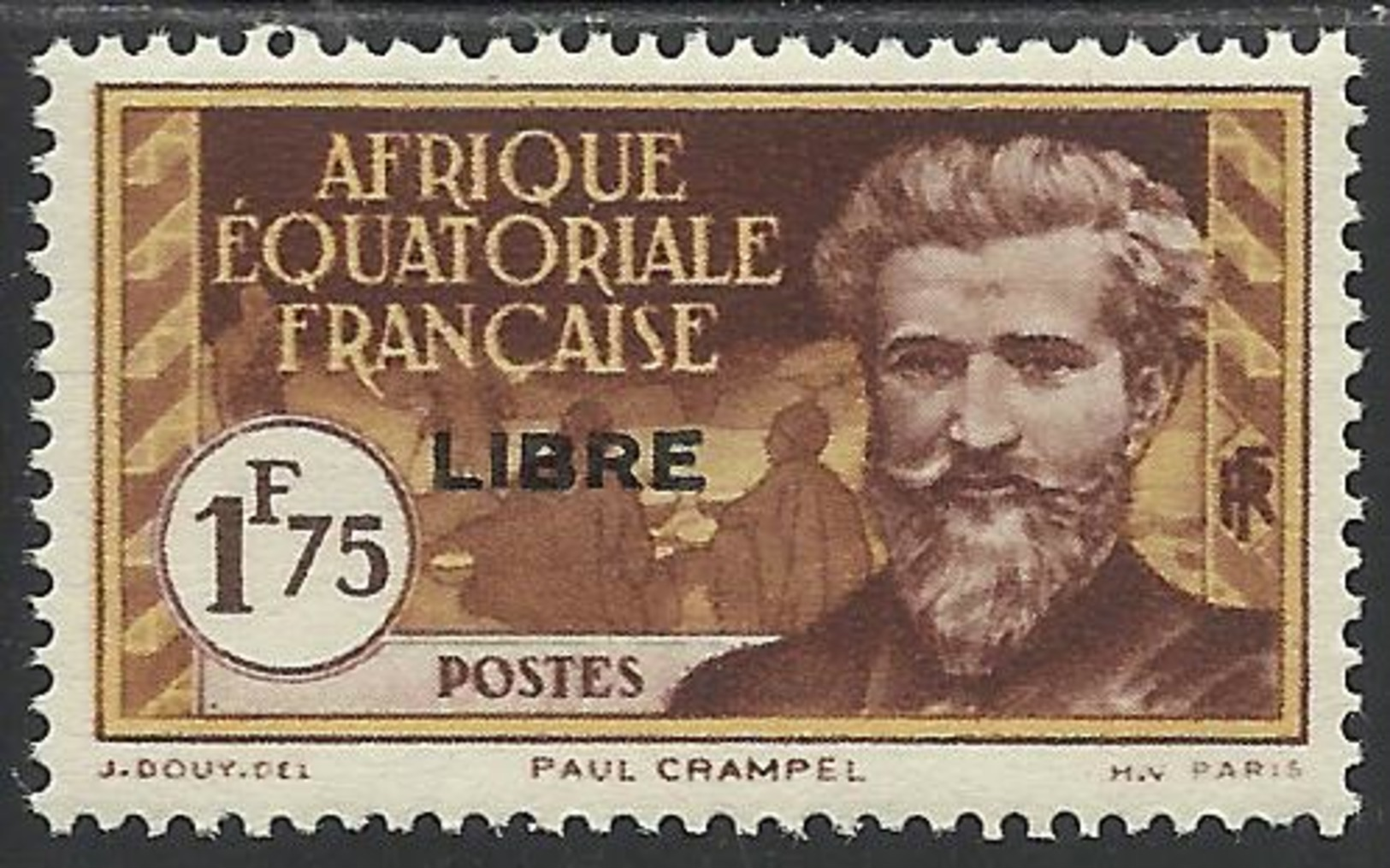 AFRIQUE EQUATORIALE FRANCAISE - AEF - A.E.F. - 1941 - YT 120** - Neufs