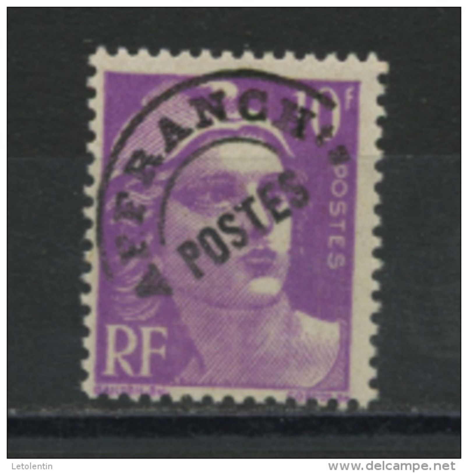 FRANCE -  PRÉOBLITÉRÉ MARIANNE DE GANDON -  Yvert N° 102** - 1893-1947