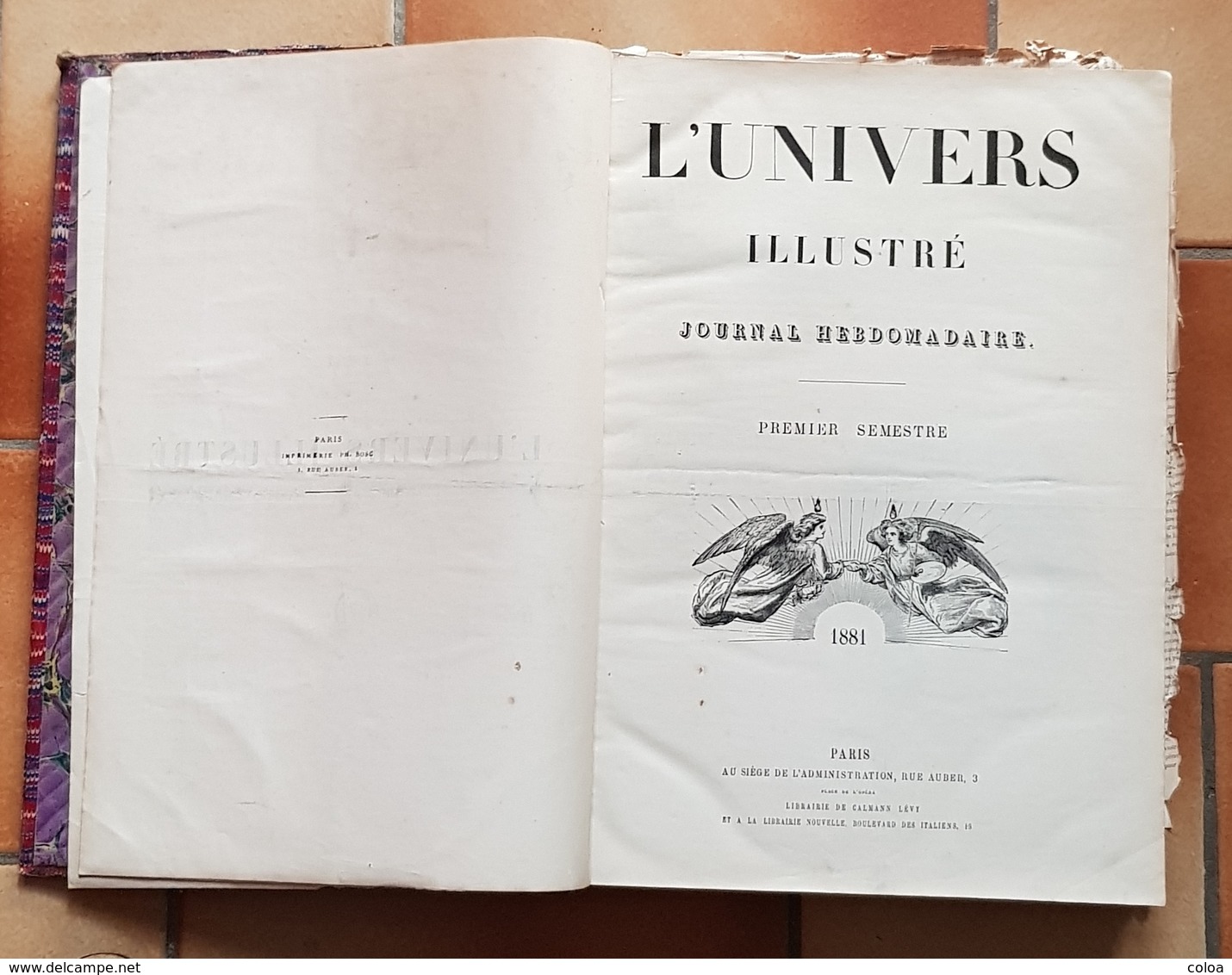 L'Univers Illustré  Année 1881 Complète Reliée - Revues Anciennes - Avant 1900