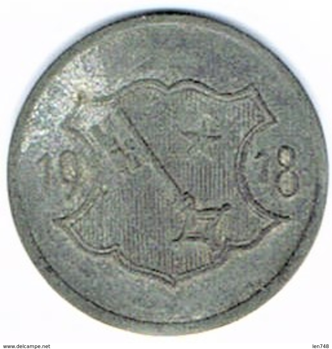 Allemagne - Nécessité - 10 Pfennig 1918 (zinc) WORMS - Monétaires/De Nécessité