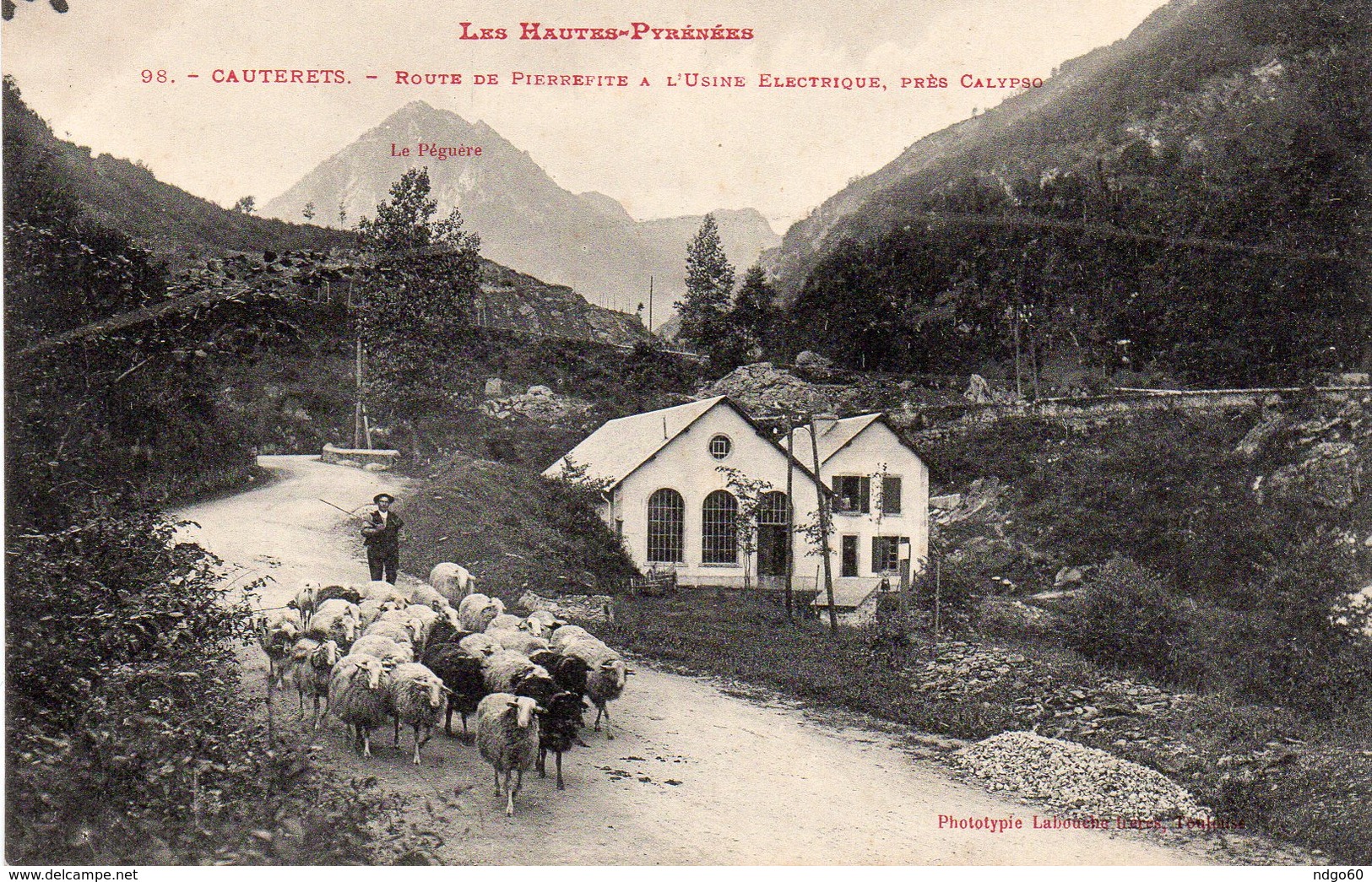 Cauterets - Route De Pierrefitte - Route De L ' Usine électrique , Près Calypso - Cauterets