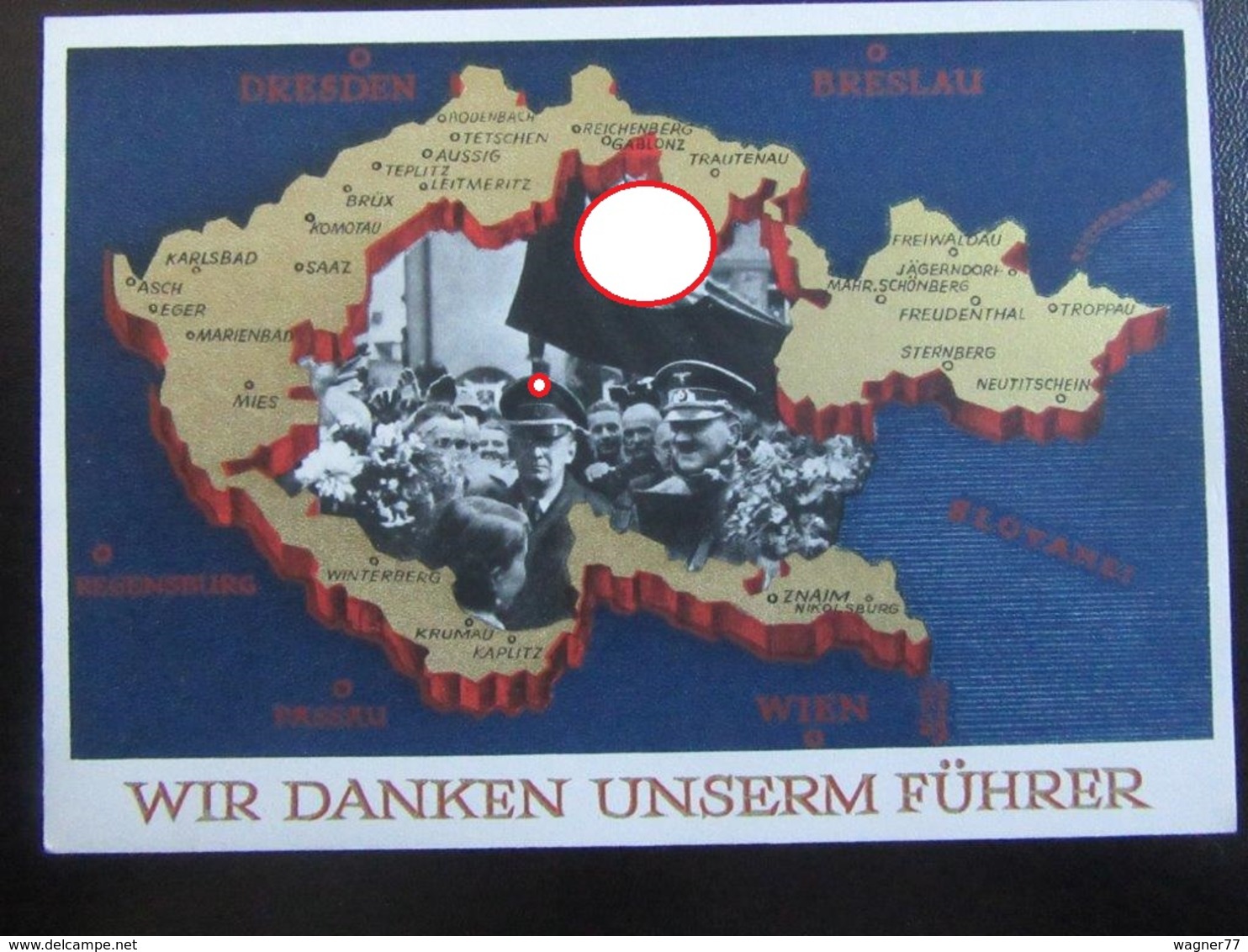 Postkarte - Hitler - Propaganda - Weltkrieg 1939-45