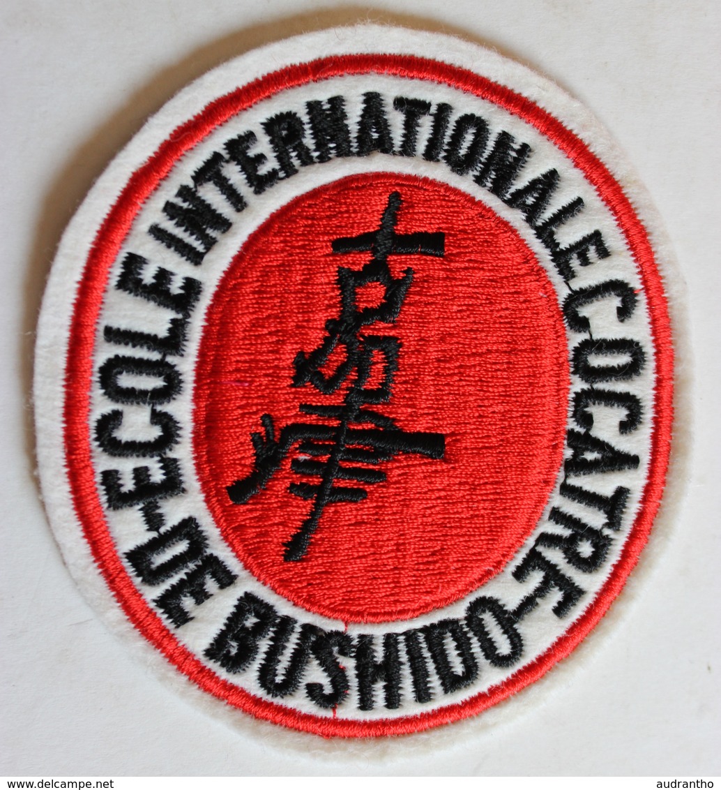 écusson Rare Brodé école Internationale COCATRE De Bushido Arts Martiaux - Sports De Combat