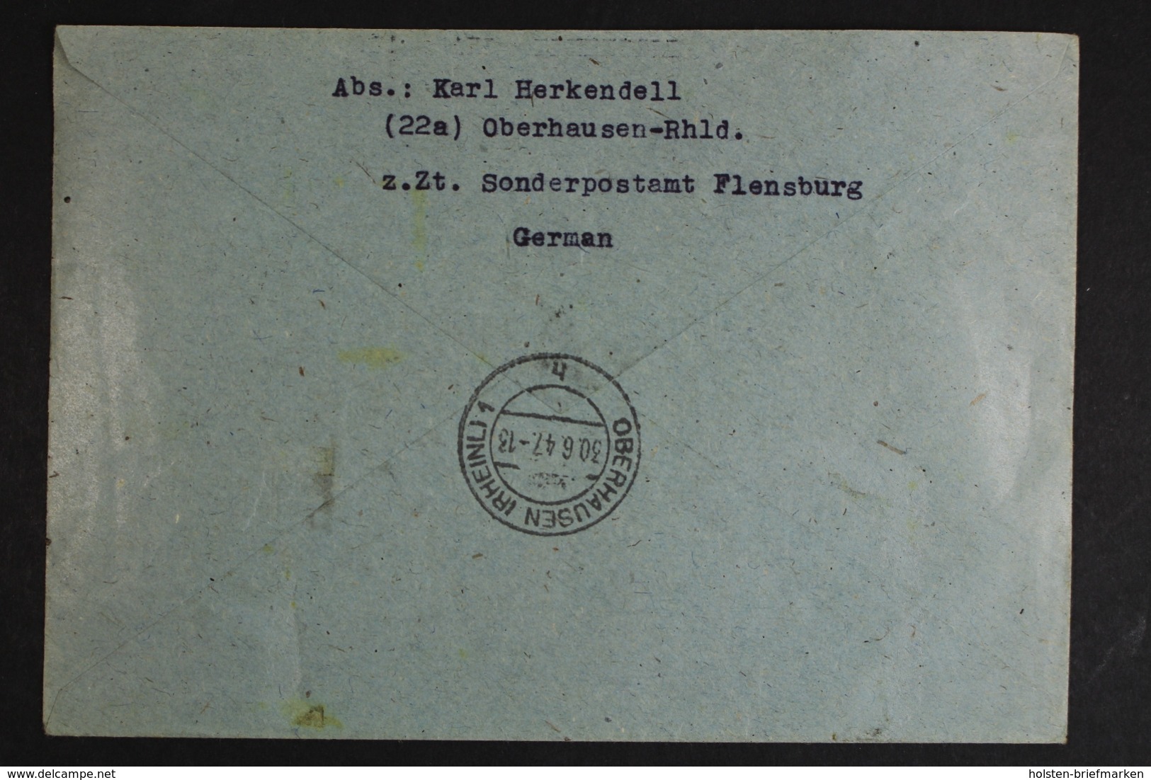 Gem.-Ausgaben, MiNr. 960 U.a. Auf EBF/Eilbote/Nachnahme Ab Flensburg - Sonstige & Ohne Zuordnung