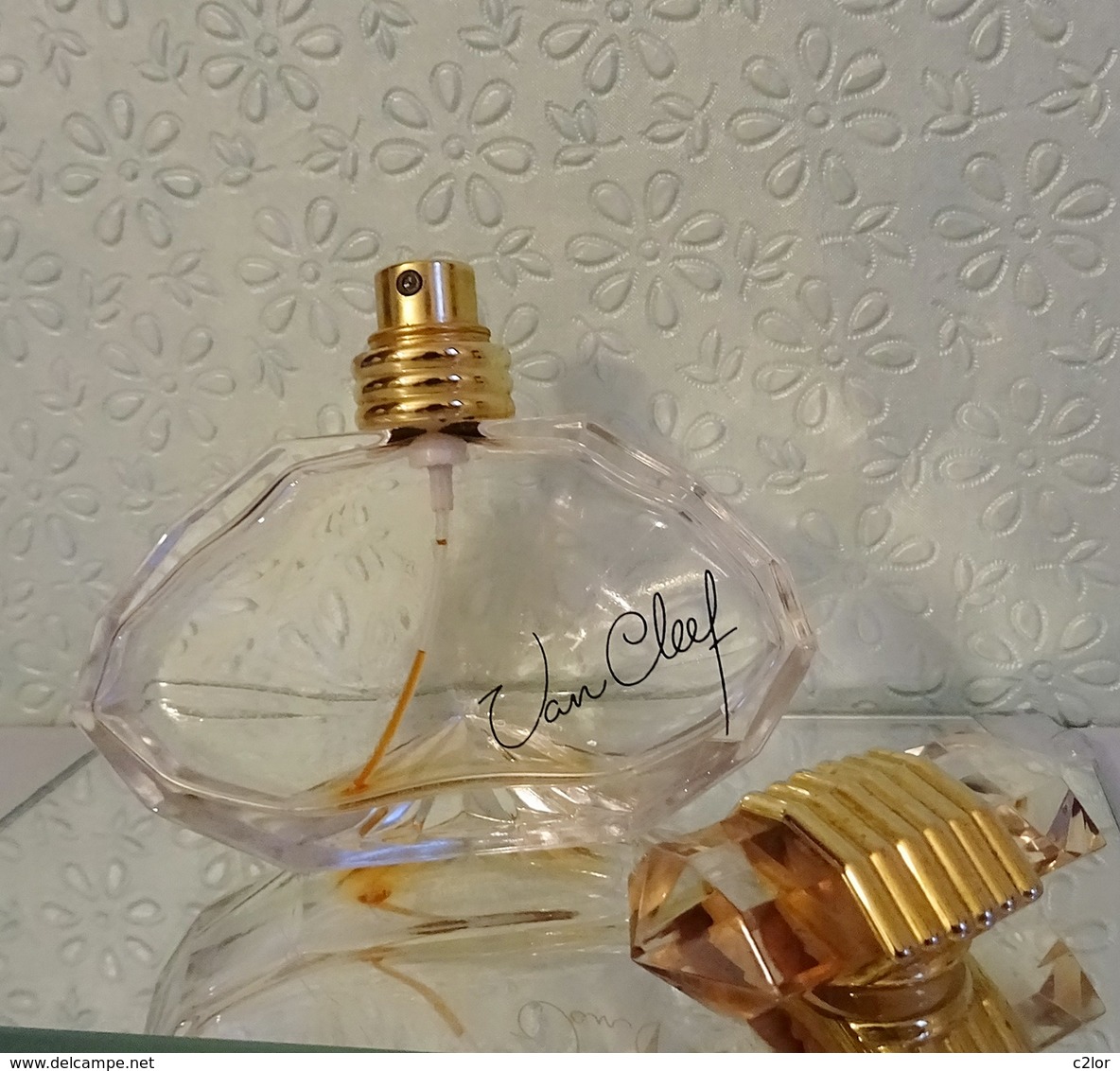 Flacon Spray  "VAN CLEEF"  De VAN CLEEF&ARPELS  VIDE   Eau De Parfum  50 Ml - Flakons (leer)