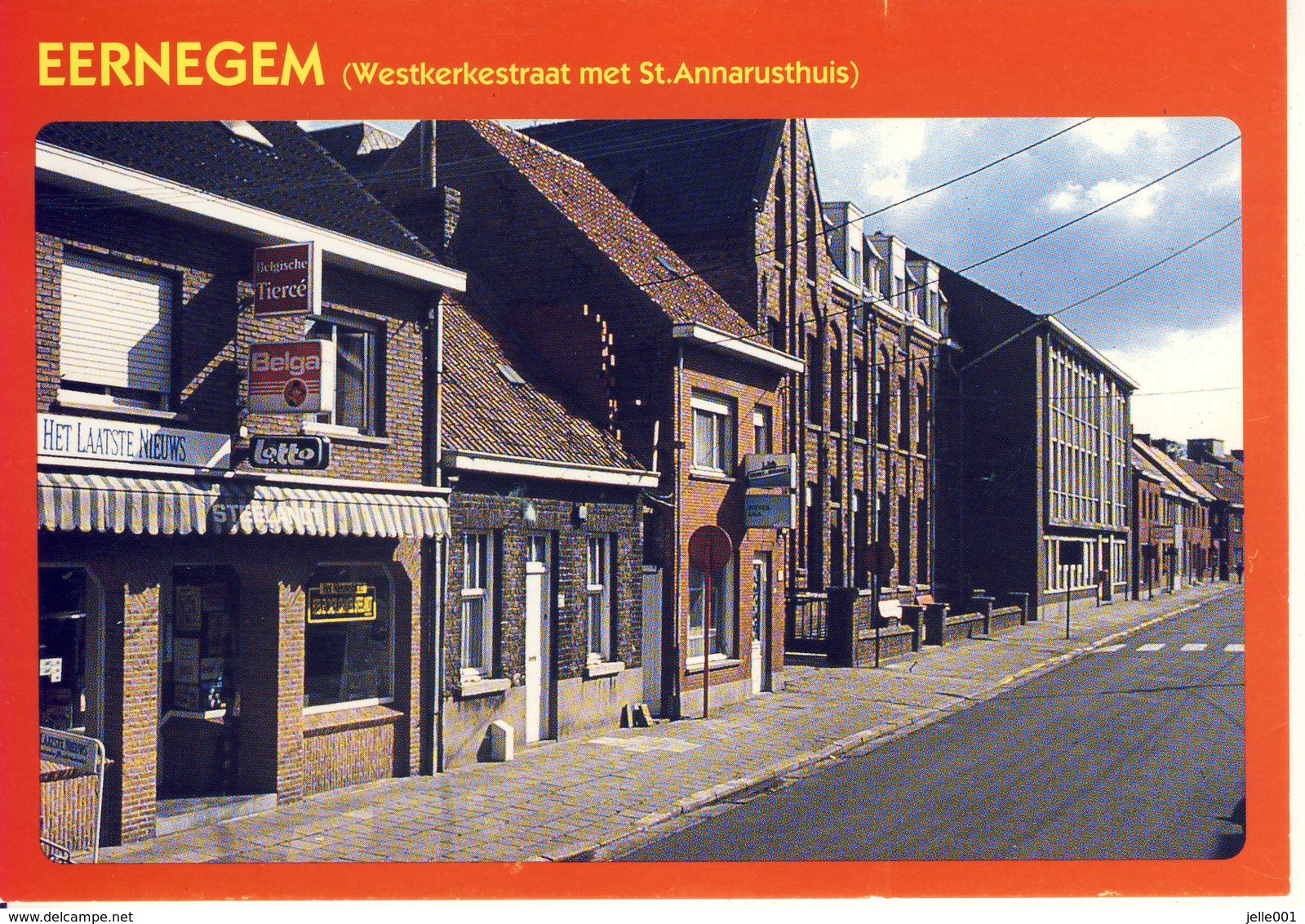 Eernegem Westkerkestraat Met St. Annarusthuis - Ichtegem